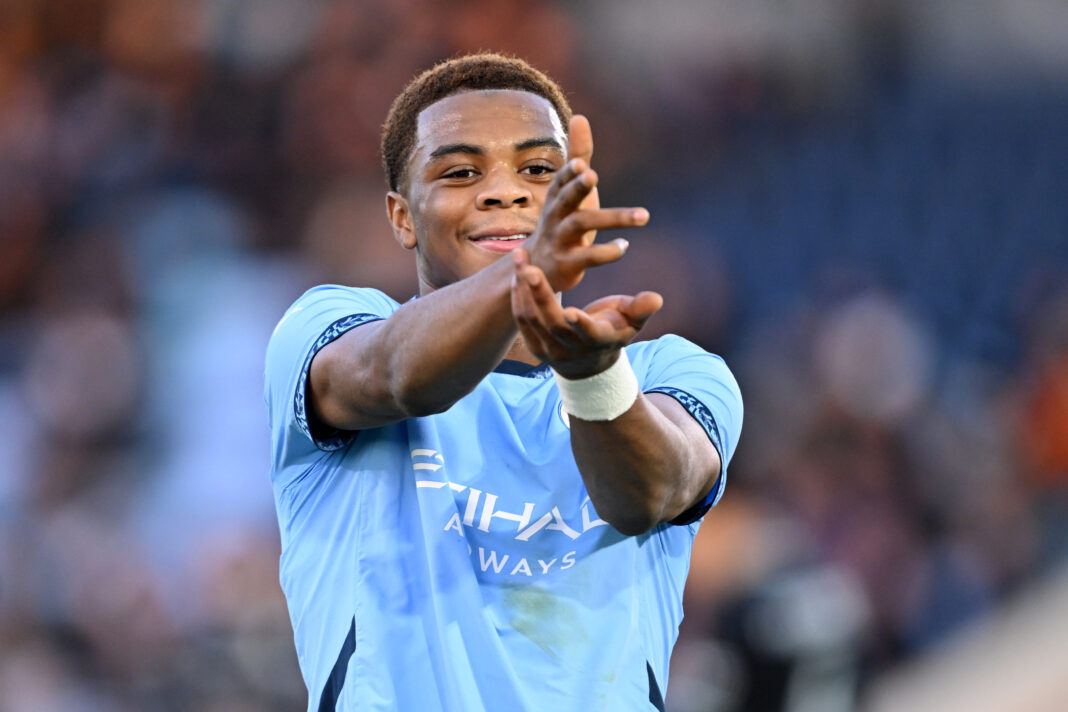 Manchester City v Feyenoord - UEFA Youth League 2024/25 Bayer Leverkusen Closing In On Farid Alfa-Ruprecht From Manchester City