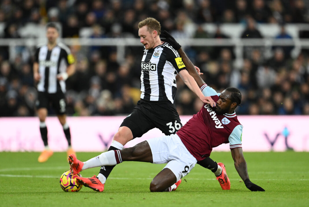 Newcastle United FC v West Ham United FC - Premier League Leeds United target Sean Longstaff