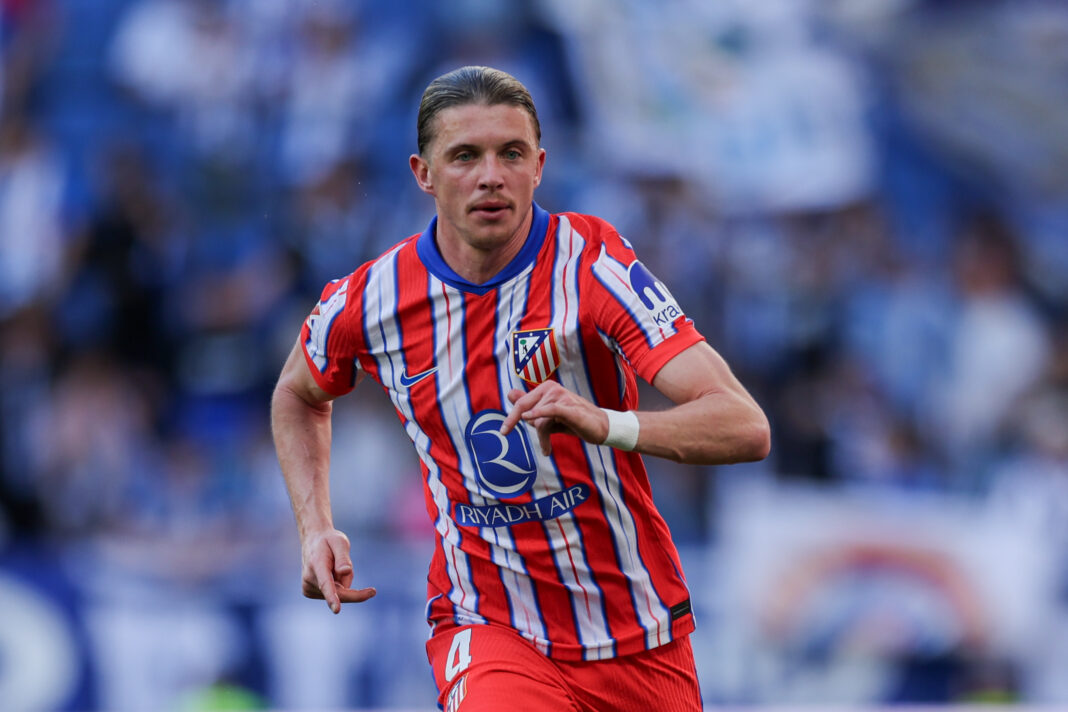 RCD Espanyol de Barcelona v Atletico de Madrid - La Liga EA Sports Conor Gallagher Newcastle United