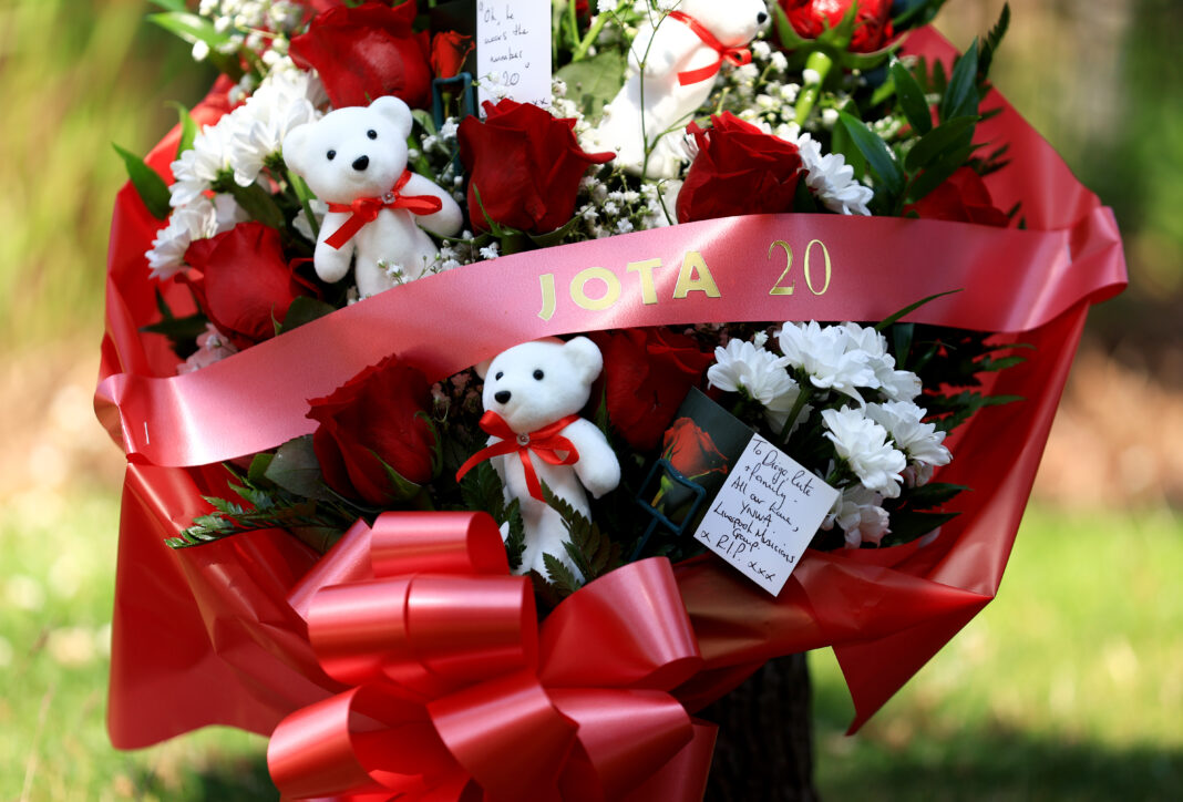 Tributes Laid For Diogo Jota At Anfield Diogo Jota