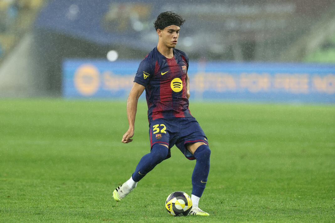 FC Barcelona v Daegu FC - Preseason Friendly Aston Villa are eyeing Barcelona's young right-back Héctor Fort this summer transfer window and are ready to sign him.
