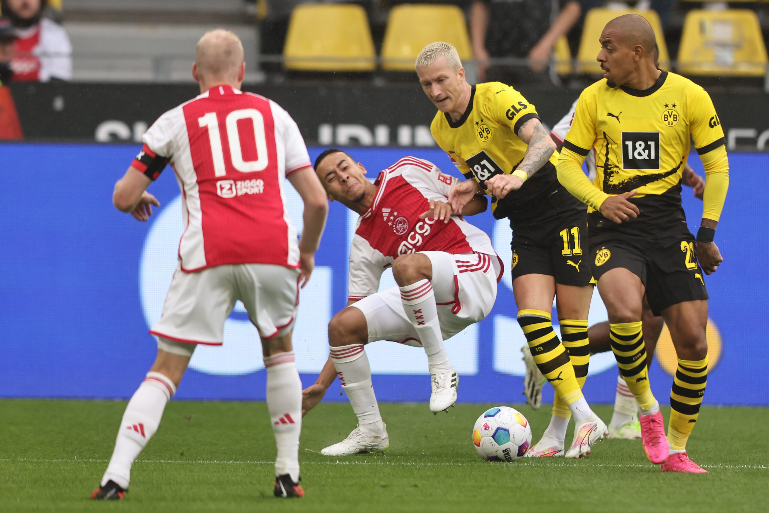 Rangers target Anass Salah-Eddine in action for Ajax