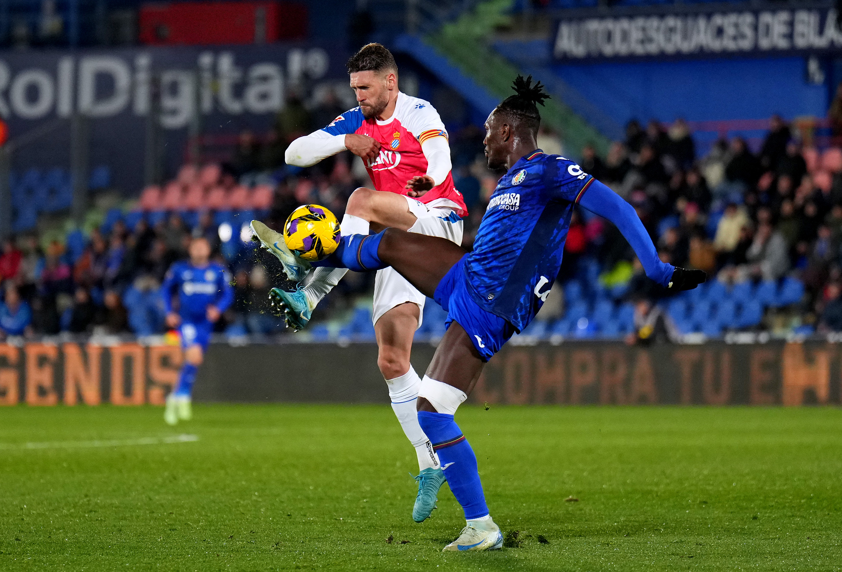 Getafe CF v RCD Espanyol de Barcelona - La Liga EA Sports Leeds United target Christantus Uche