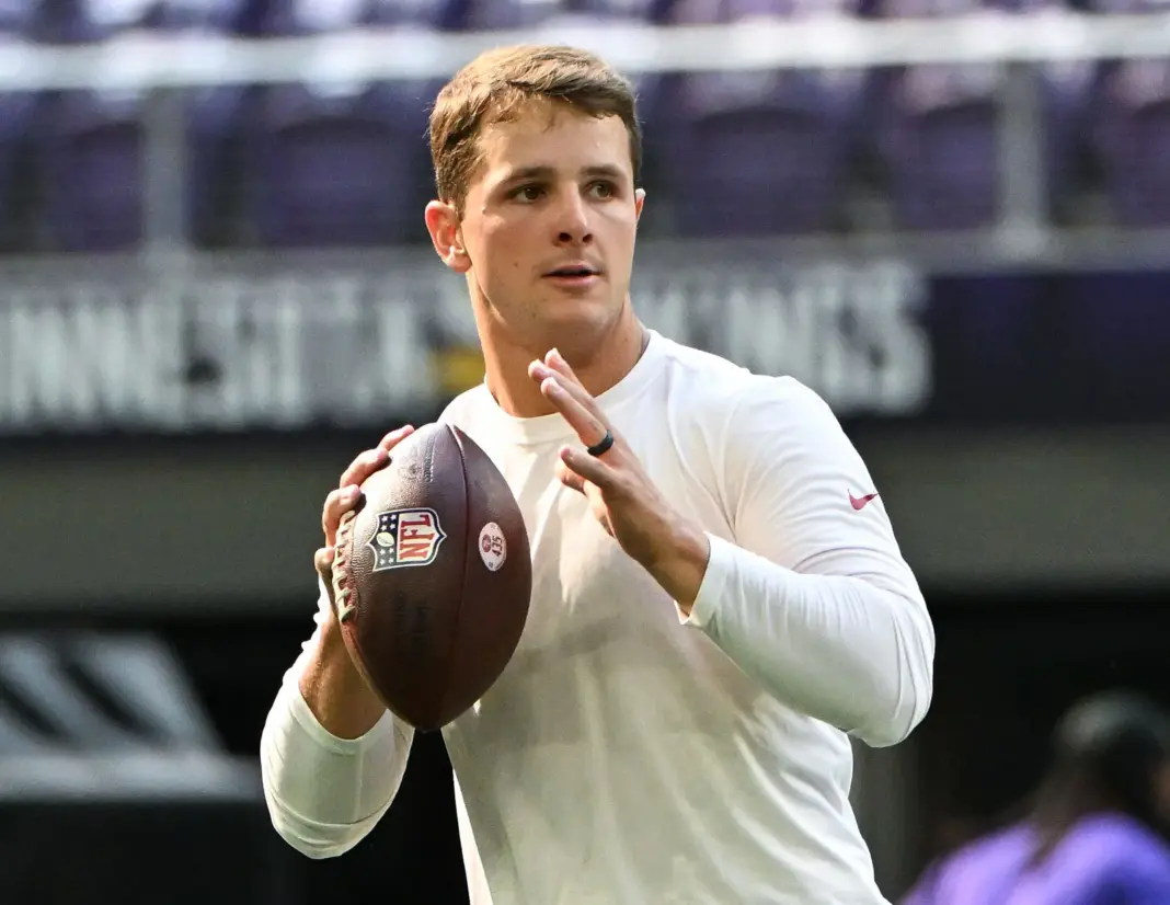 Brock-Purdy-NFL-quarterback-warms-up-San-Francisco-49ers-2024-football