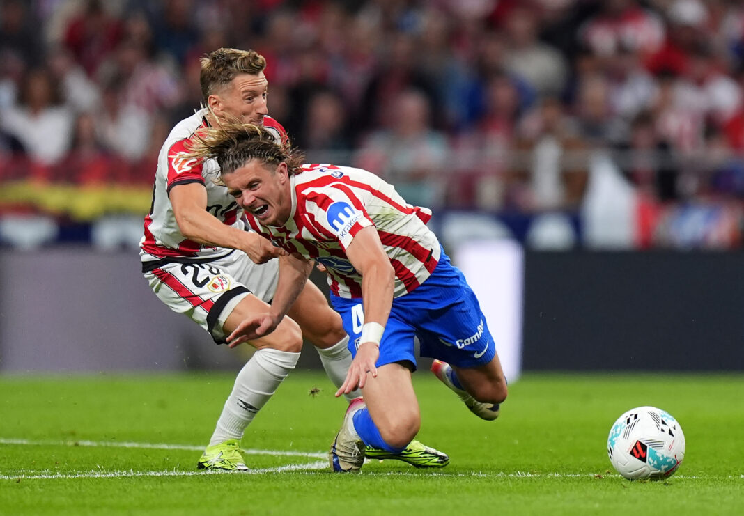 Atletico de Madrid v Rayo Vallecano de Madrid - LaLiga EA Sports Manchester United