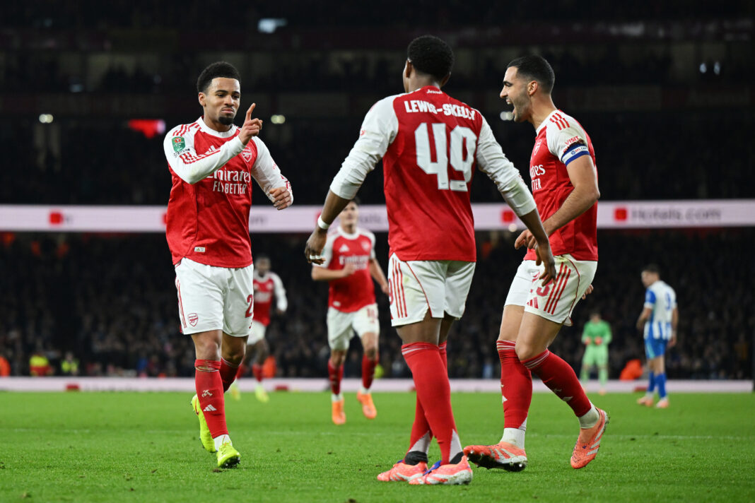Arsenal v Brighton & Hove Albion - Carabao Cup Fourth Round Arsenal