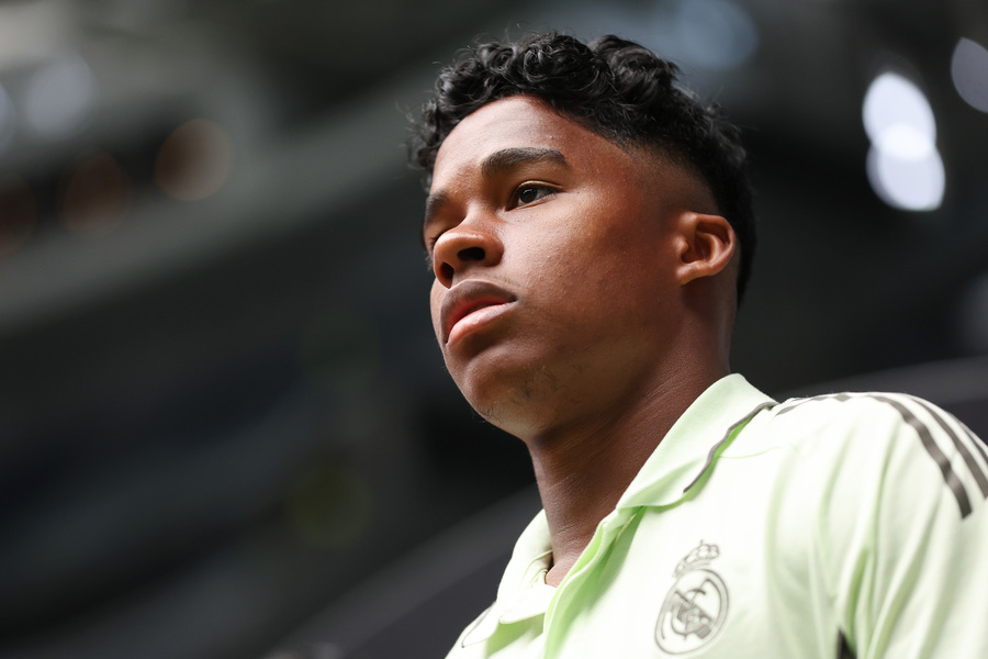 Real Madrid CF v RCD Espanyol de Barcelona - LaLiga EA Sports West Ham eye Real Madrid star Endrick but face financial hurdles as they weigh striker options ahead of the winter window.