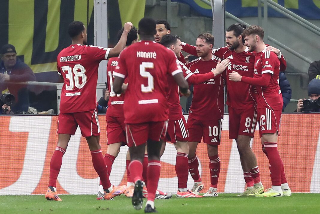 FC Internazionale Milano v Liverpool FC - UEFA Champions League 2025/26 League Phase MD6 Liverpool