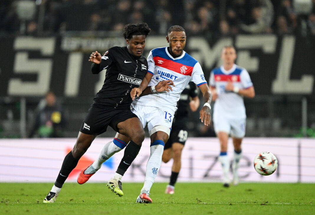 SK Sturm Graz v Rangers FC - UEFA Europa League 2025/26 League Phase MD2 Rangers target Tochi Chukwuani