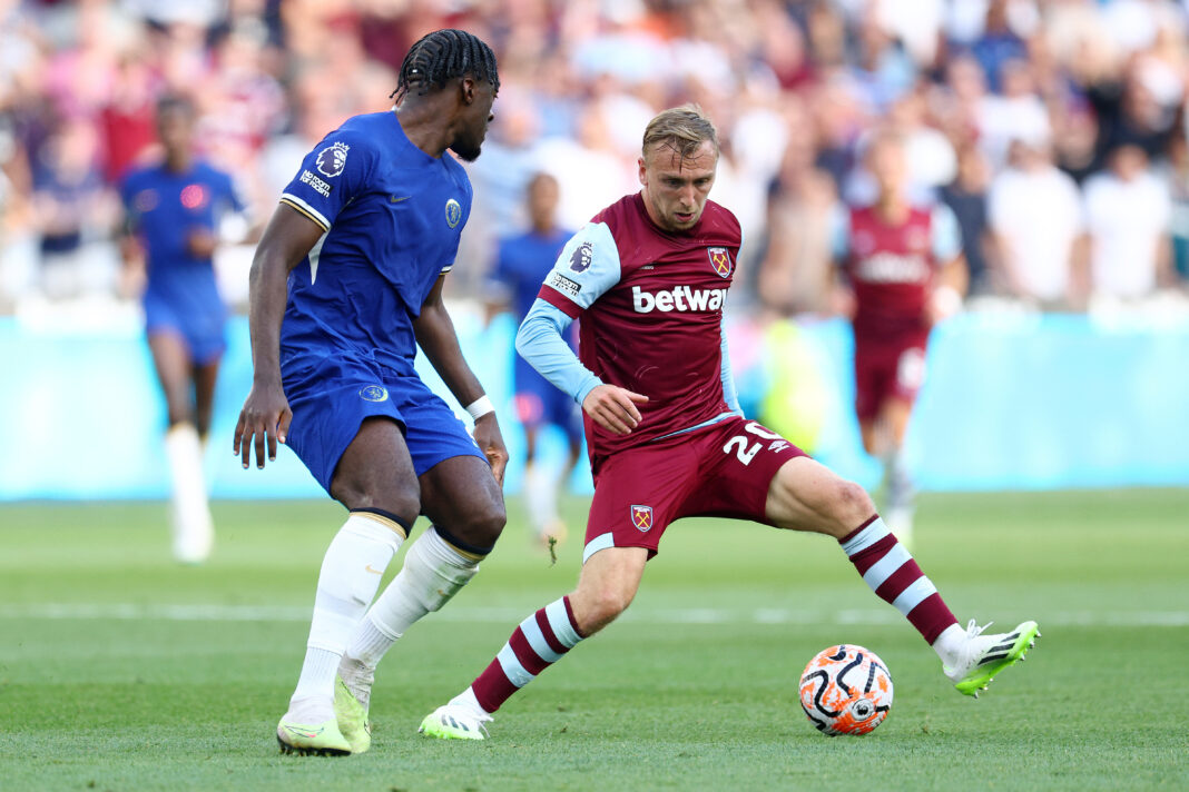 West Ham United v Chelsea FC - Premier League West Ham United target Disasi