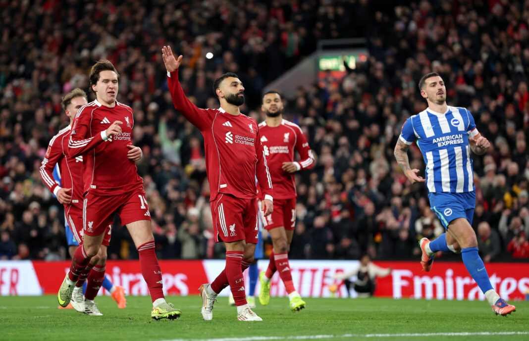 Liverpool v Brighton & Hove Albion - Emirates FA Cup Fourth Round Liverpool