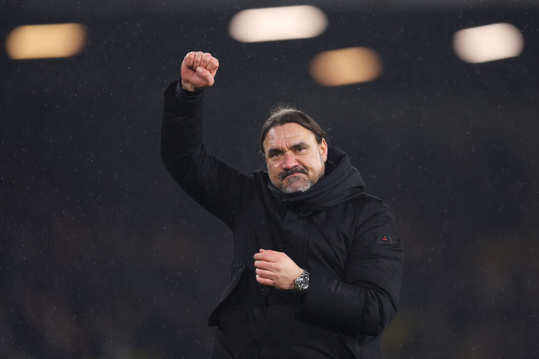 Leeds United v Nottingham Forest - Premier League Daniel Farke, Manager of Leeds United