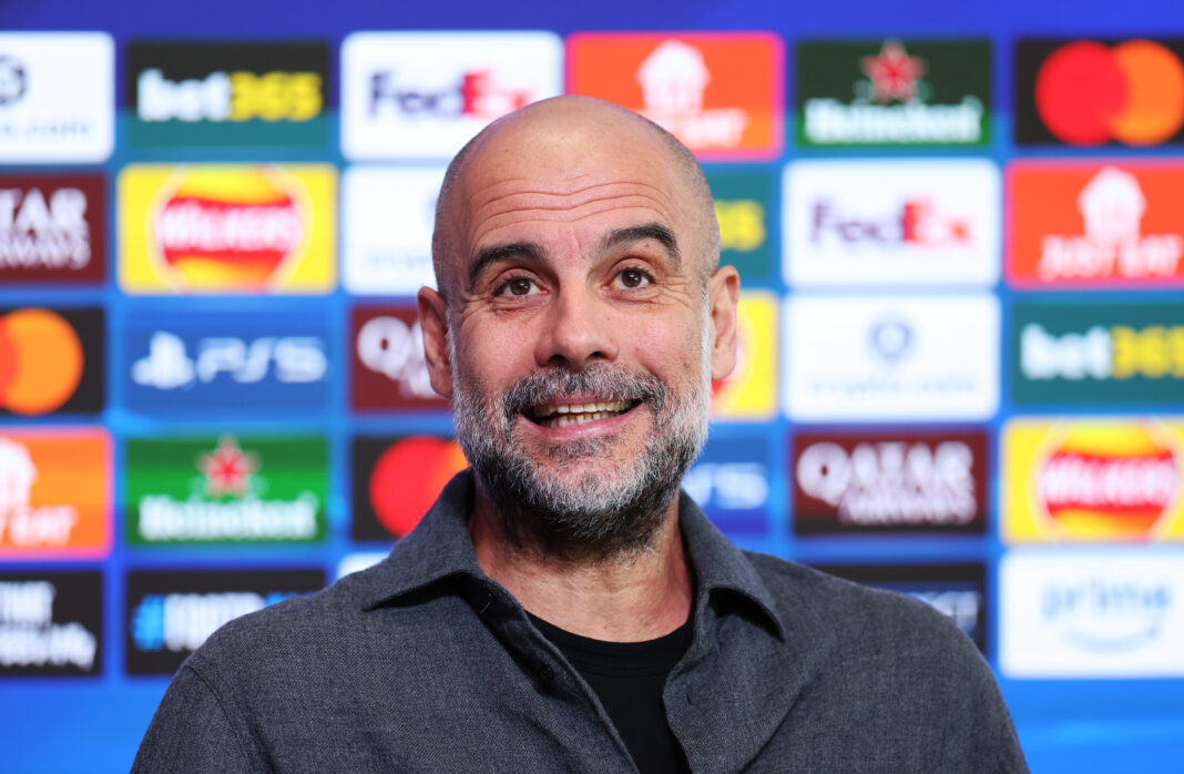 Manchester City FC Training Session And Press Conference - UEFA Champions League 2025/26 Round of 16 Second Leg Manchester City