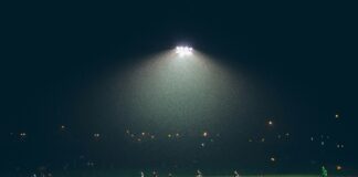 Champions League under the lights