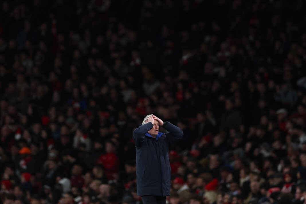 Arsenal v Everton - Premier League David Moyes, Manager of Everton