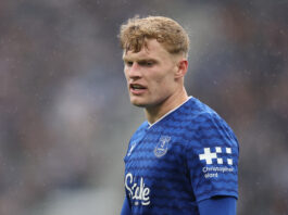 Former Manchester United Scout Provides Update On This Everton Star: Are They Actually Better Off Keeping Him For Another Season? Jarrad Branthwaite of Everton