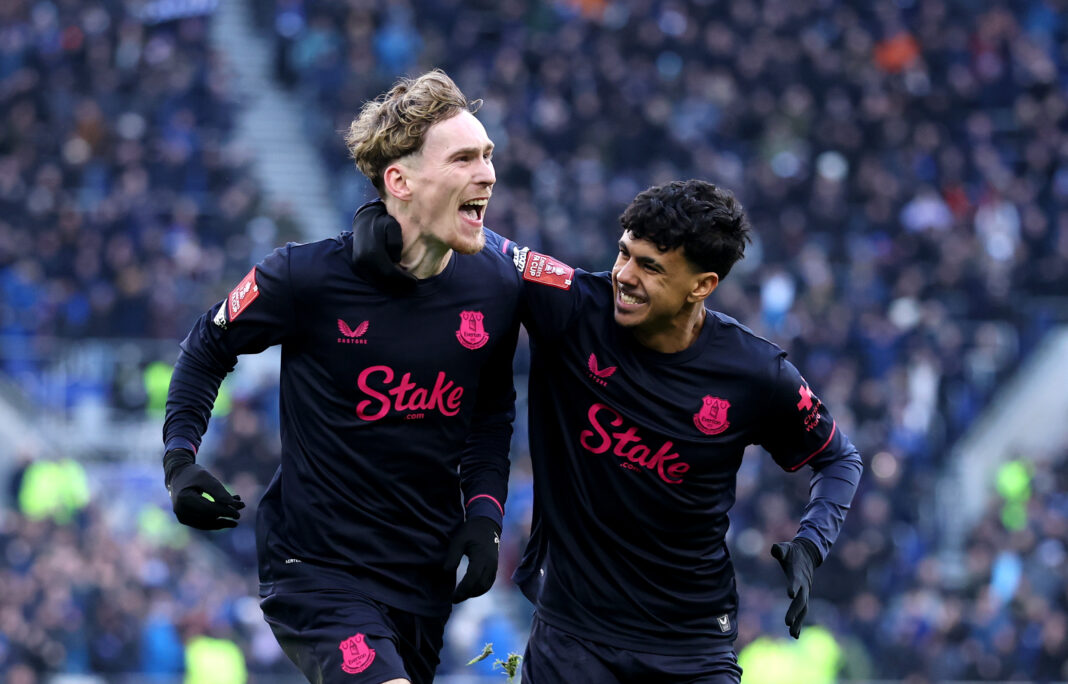 James Garner of Everton