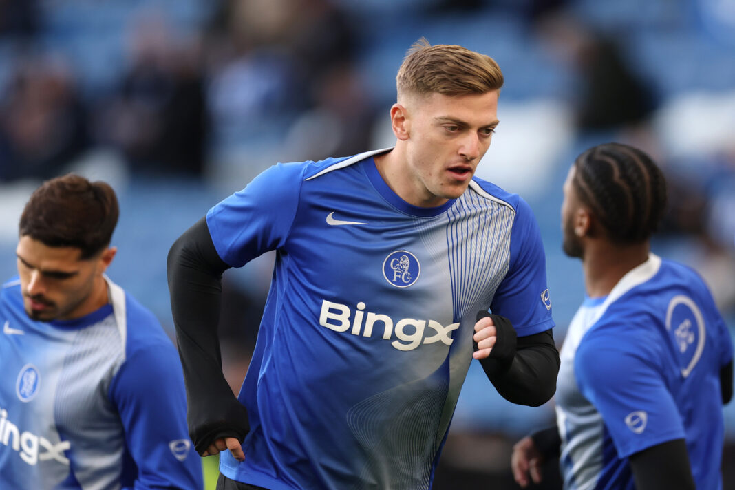 Brighton & Hove Albion v Chelsea - Premier League Liam Delap's difficult Chelsea season opens a fresh door for Everton this summer