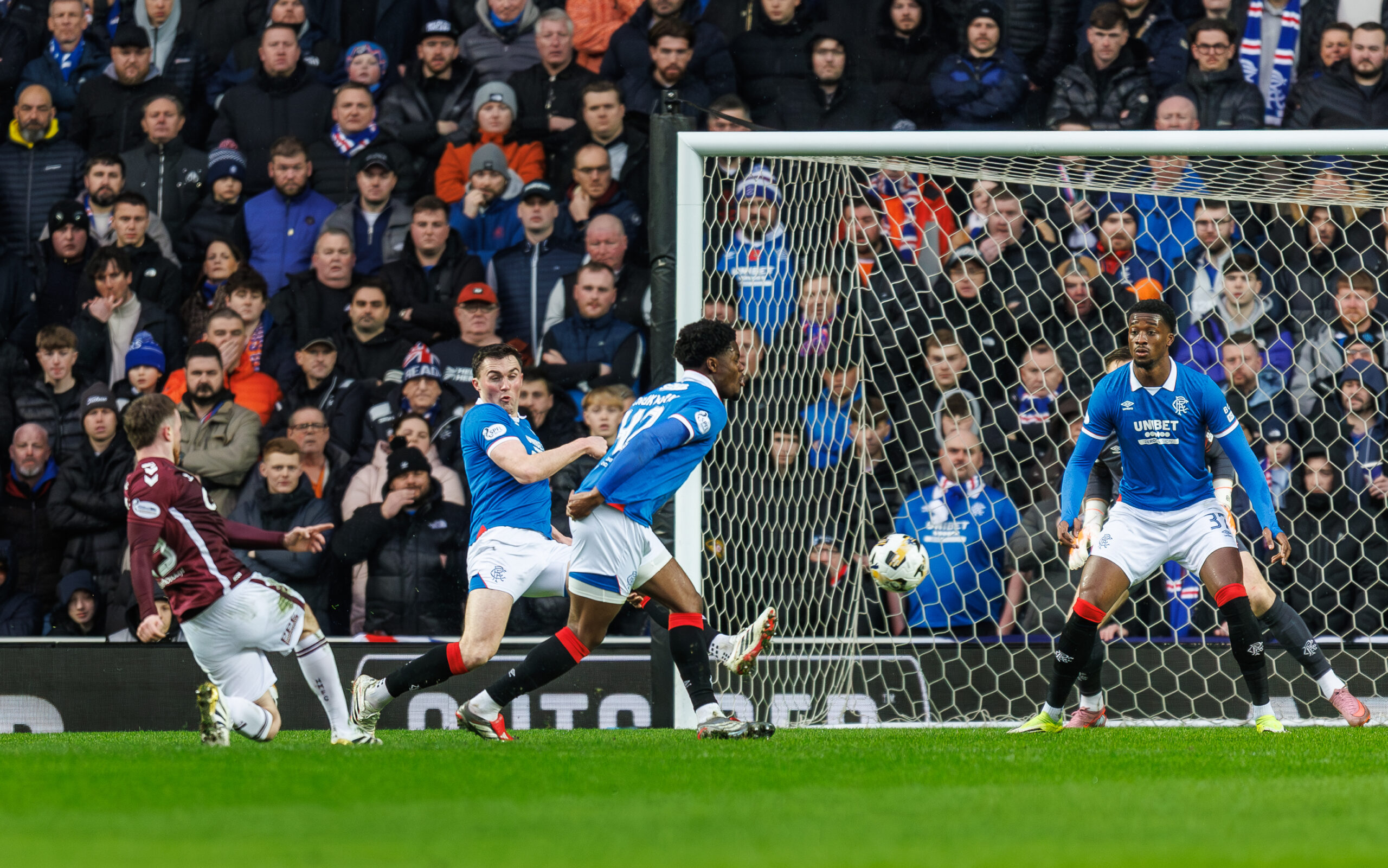 Celtic target Leonard scores a goal against Rangers