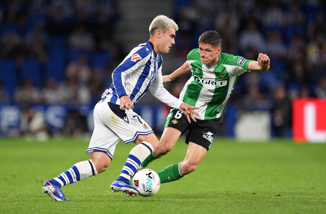 Real Sociedad v Real Betis Balompie - LaLiga EA Sports Manchester United